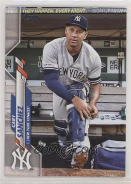 2020 Topps - [Base] #46.2 - SP - Photo Variation - Gary Sanchez (In Dugout)