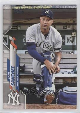 2020 Topps - [Base] #46.2 - SP - Photo Variation - Gary Sanchez (In Dugout)