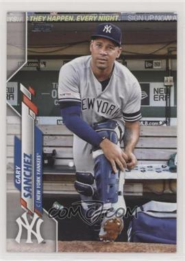 2020 Topps - [Base] #46.2 - SP - Photo Variation - Gary Sanchez (In Dugout)