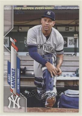 2020 Topps - [Base] #46.2 - SP - Photo Variation - Gary Sanchez (In Dugout)