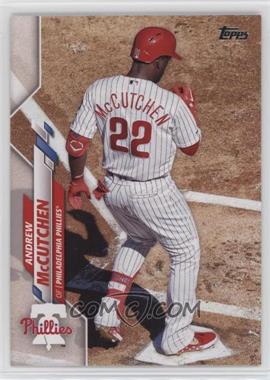 2020 Topps - [Base] #467.3 - SSP - Photo Variation - Andrew McCutchen (Touching Home Plate)