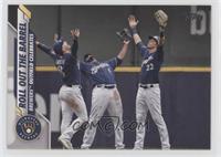 Checklist - Roll Out The Barrel (Brewers Outfield Celebrates) [EX to …