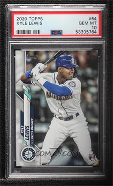 2020 Topps - [Base] #64.1 - Kyle Lewis (Batting) [PSA 10 GEM MT]