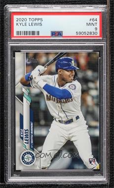 2020 Topps - [Base] #64.1 - Kyle Lewis (Batting) [PSA 9 MINT]