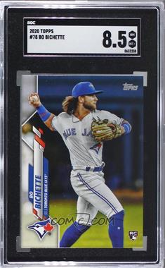 2020 Topps - [Base] #78.1 - Bo Bichette (Throwing) [SGC 8.5 NM/Mt+]