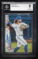 Bo Bichette (Throwing) [BGS 9 MINT]