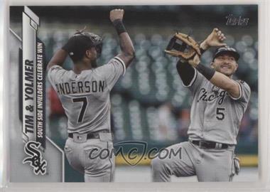 2020 Topps - [Base] #85 - Checklist - Tim & Yolmer (South Side Infielders Celebrate Win)