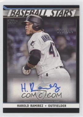 2020 Topps - Baseball Stars Autographs - Black #BSA-HR - Harold Ramirez /199