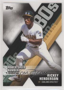 2020 Topps - Decade of Dominance Die-Cuts #DOD-19 - Rickey Henderson [EX to NM]