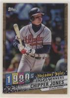 Award Winners - Chipper Jones #/50