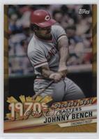 Batters - Johnny Bench #/50