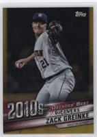 Pitchers - Zack Greinke #/50