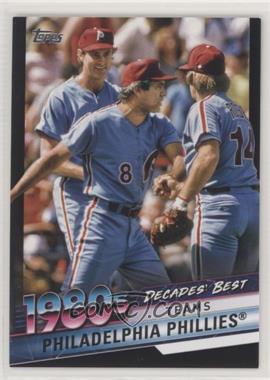 2020 Topps - Decades Best Series 2 - Black #DB-58 - Teams - Philadelphia Phillies /299 - Courtesy of COMC.com