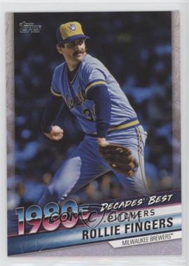 2020 Topps - Decades Best Series 2 #DB-67 - Pitchers - Rollie Fingers