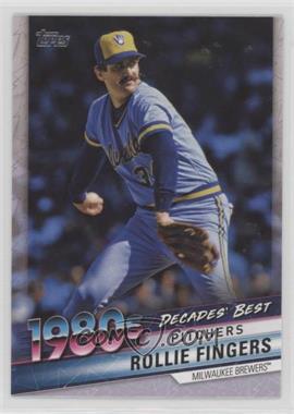 2020 Topps - Decades Best Series 2 #DB-67 - Pitchers - Rollie Fingers