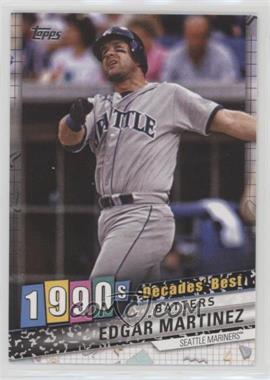 2020 Topps - Decades Best #DB-60 - Batters - Edgar Martinez