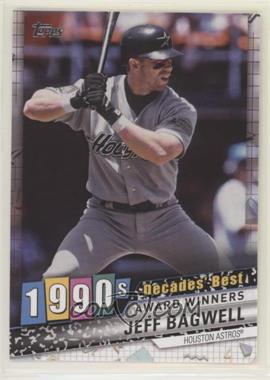 2020 Topps - Decades Best #DB-68 - Award Winners - Jeff Bagwell