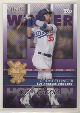 2020 Topps - Home Run Challenge Winner - September #HRC-25 - Cody Bellinger /147