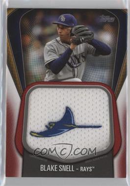2020 Topps - Jumbo Jersey Sleeve Patches - Red #JJSP-BS - Blake Snell /10