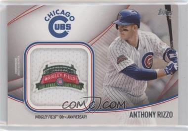 2020 Topps - Jumbo Special Event Jersey Sleeve Patches #JSES-AR - Anthony Rizzo