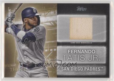 2020 Topps - Major League Material Series 2 - Black #MLM-FT - Fernando Tatis Jr. /199