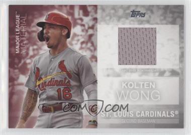 2020 Topps - Major League Material Series 2 #MLM-KW - Kolten Wong