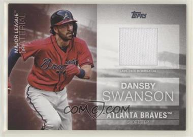 2020 Topps - Major League Material #MLM-DS - Dansby Swanson