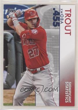 2020 Topps - Significant Statistics #SS-15 - Mike Trout