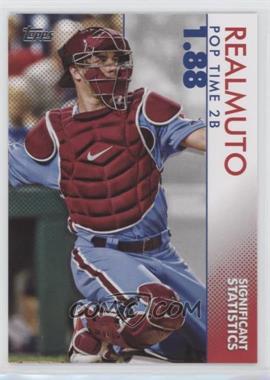 2020 Topps - Significant Statistics #SS-23 - J.T. Realmuto - Courtesy of COMC.com