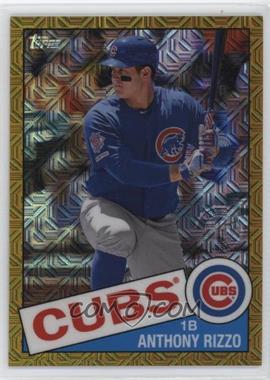 2020 Topps - Silver Pack 1985 Topps Chrome Baseball Series 2 - Gold #85TC-8 - Anthony Rizzo /50