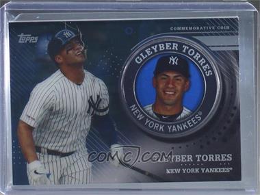 2020 Topps - Topps Player Medallions - Black #TPM-GT - Gleyber Torres /199