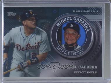 2020 Topps - Topps Player Medallions - Black #TPM-MCA - Miguel Cabrera /199