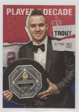 2020 Topps - Topps Player of the Decade #MT-25 - Mike Trout