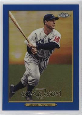 2020 Topps - Turkey Red 2020 Chrome Series 2 - Blue Refractor #TRC-60 - Lou Gehrig /50