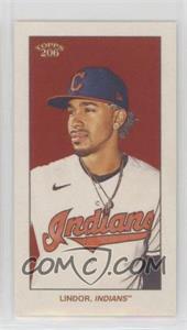 2020 Topps 206 Series 4 - [Base] - Old Mill Ad Back #31 - Francisco Lindor