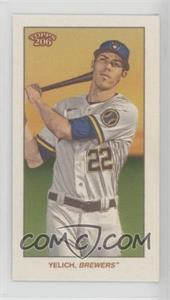 2020 Topps 206 Series 4 - [Base] - Sweet Caporal Ad Back #1 - Christian Yelich