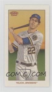 2020 Topps 206 Series 4 - [Base] - Sweet Caporal Ad Back #1 - Christian Yelich