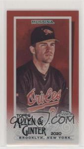 2020 Topps Allen & Ginter Chrome - [Base] - Mini Red Refractor #37 - Mike Mussina /5 [EX to NM]