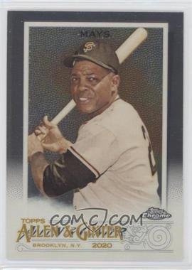 2020 Topps Allen & Ginter Chrome - [Base] #29 - Willie Mays