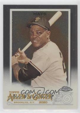 2020 Topps Allen & Ginter Chrome - [Base] #29 - Willie Mays