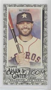 2020 Topps Allen & Ginter's - [Base] - Mini Black #127 - Jose Altuve