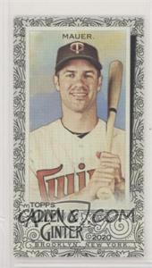 2020 Topps Allen & Ginter's - [Base] - Mini Black #20 - Joe Mauer