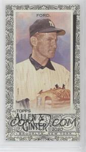 2020 Topps Allen & Ginter's - [Base] - Mini Black #62 - Whitey Ford