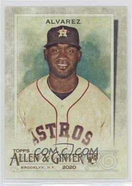 2020 Topps Allen & Ginter's - [Base] #118 - Yordan Alvarez