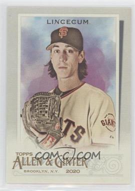 2020 Topps Allen & Ginter's - [Base] #7 - Tim Lincecum