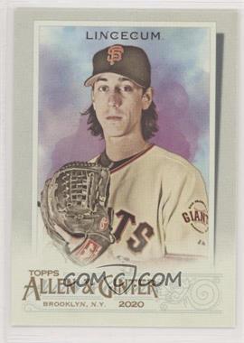 2020 Topps Allen & Ginter's - [Base] #7 - Tim Lincecum