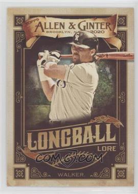 2020 Topps Allen & Ginter's - Longball Lore #LL-46 - Larry Walker