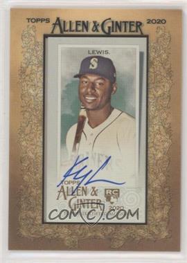 2020 Topps Allen & Ginter's - Mini Baseball Autographs #MA-KL - Kyle Lewis