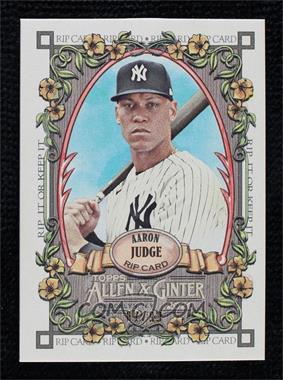 2020 Topps Allen & Ginter's - Rip Cards #RIP-46 - Aaron Judge /99