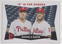 Rhys Hoskins, Bryce Harper